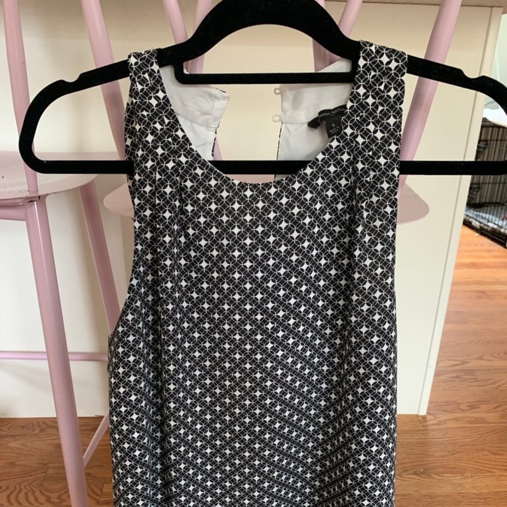 Black and White Tank Top